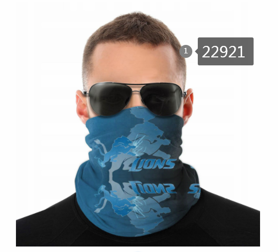 2021 NFL Detroit Lions #7 Dust mask with filter->nfl dust mask->Sports Accessory